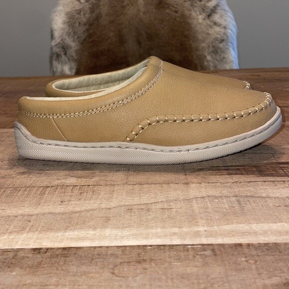 MySlippers Leather Slip On Mules Size 7 - Picture 2 of 7